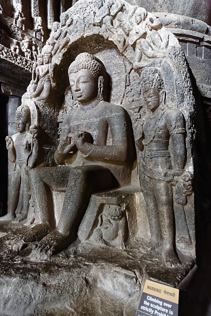 Grottes d'Ellora-Grottes bouddhistes-044